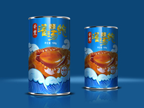 華豐鮑魚(yú)罐頭包裝設(shè)計(jì)